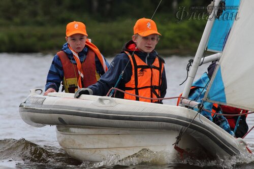 Фёдор Чертов и Максим Минин на яхте